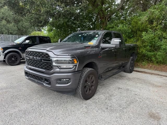 Used 2024 Granite Crystal Metallic Clearcoat Ram Big Horn image 6