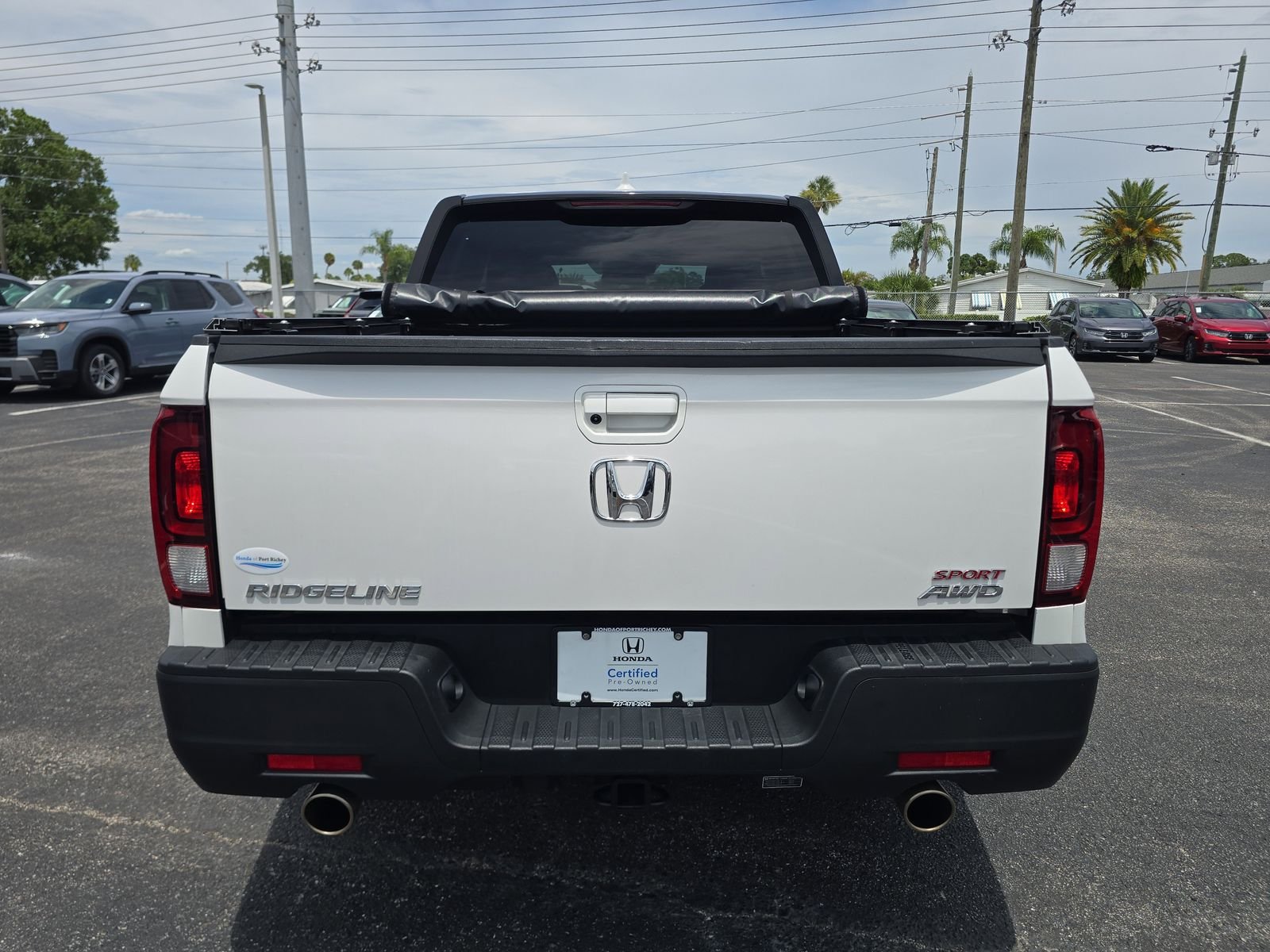 Used 2023 Platinum White Pearl Honda Sport image 5