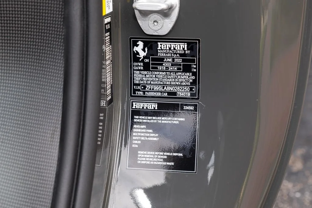 Used 2022 Grigio Scuro Ferrari  image 19