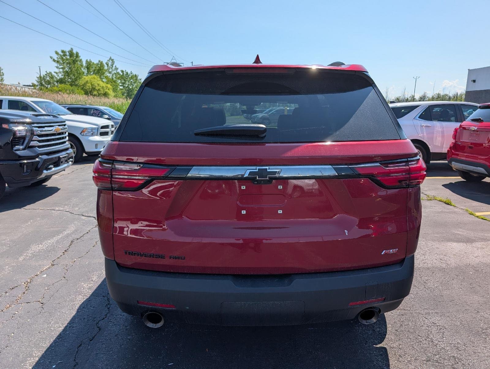 Used 2023 Radiant Red Tintcoat Chevrolet RS image 8