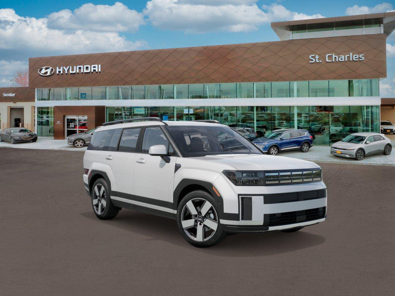 New 2027 Serenity White Hyundai Limited AWD image 2