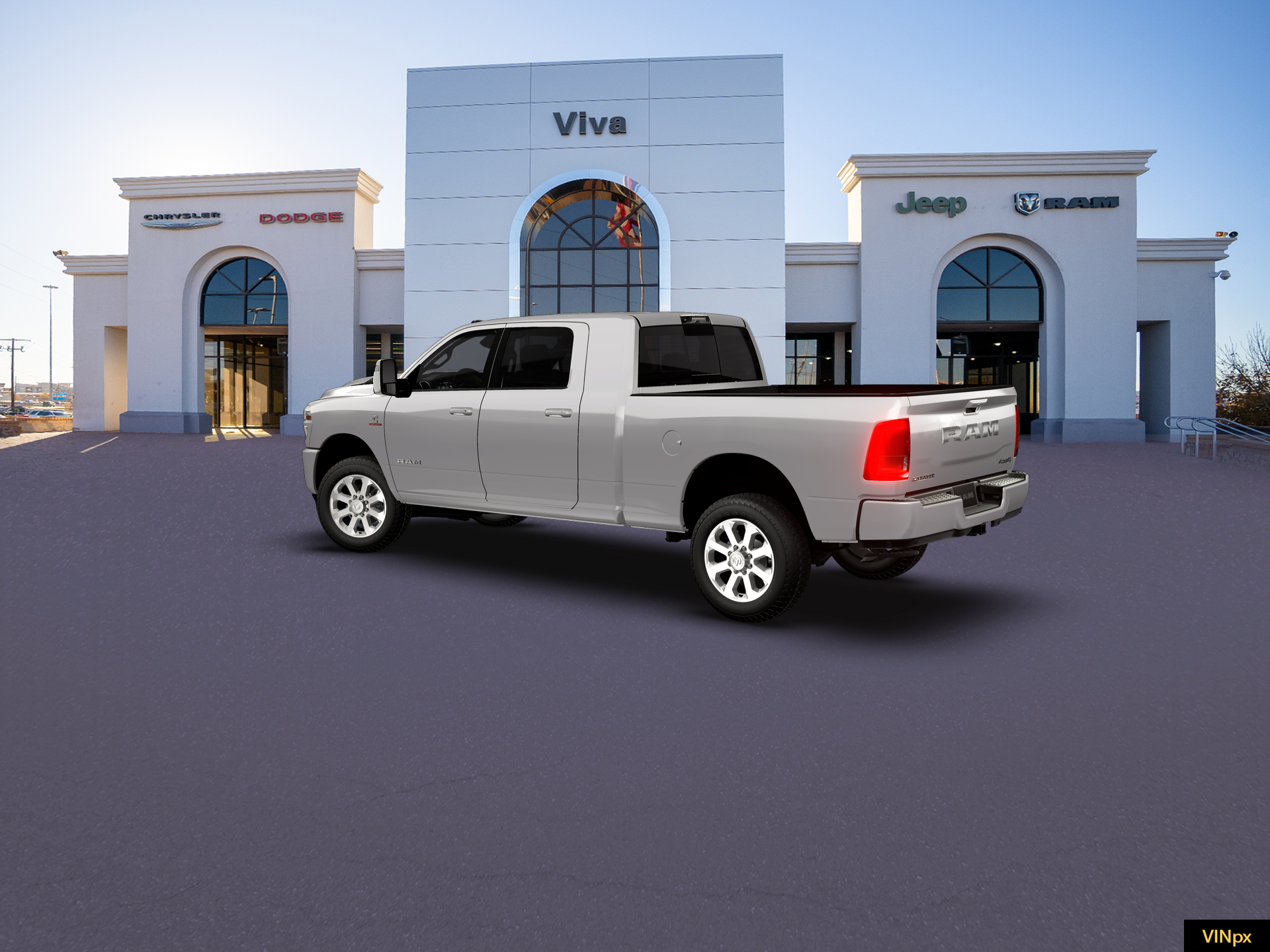 New 2026 Silver-Zynith Exterior Paint RAM LARAMIE image 15