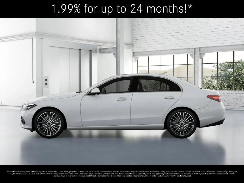New 2026 Polar White Mercedes-Benz C 300 image 34