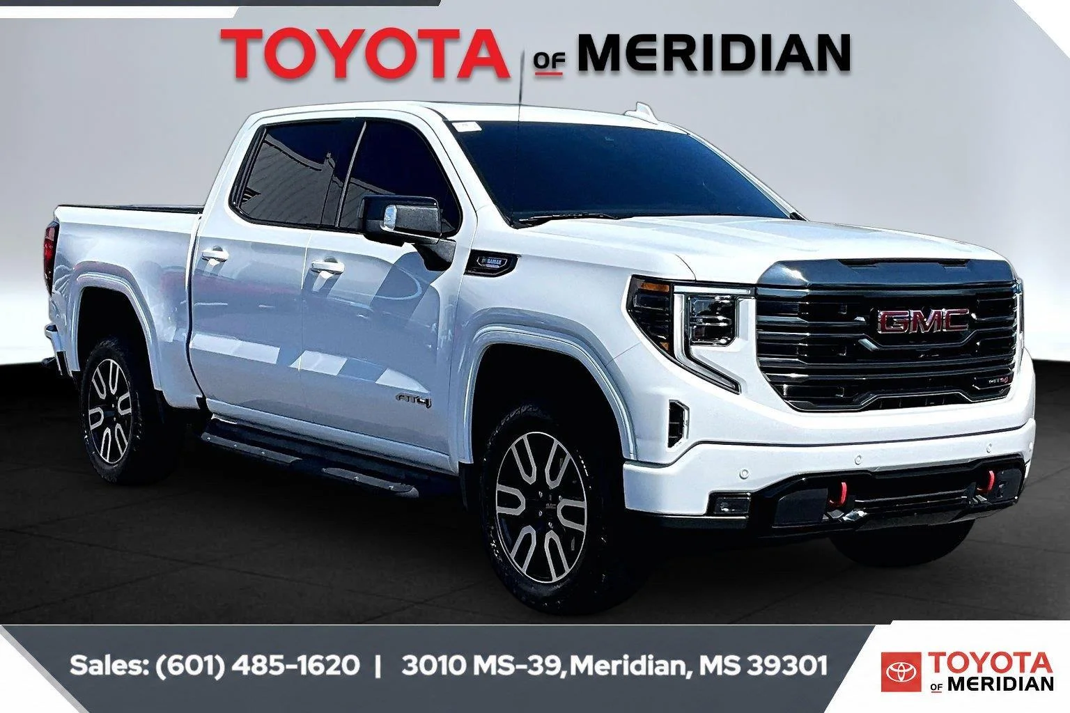 Used 2024 Summit White GMC AT4 image 1