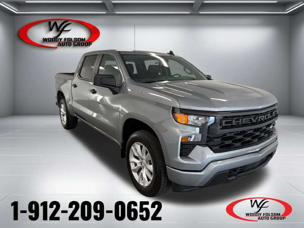 New 2026 Sterling Gray Metallic Chevrolet Custom image 1