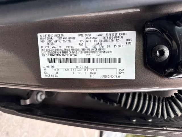 Used 2022 Brown Metallic Ford LARIAT image 20