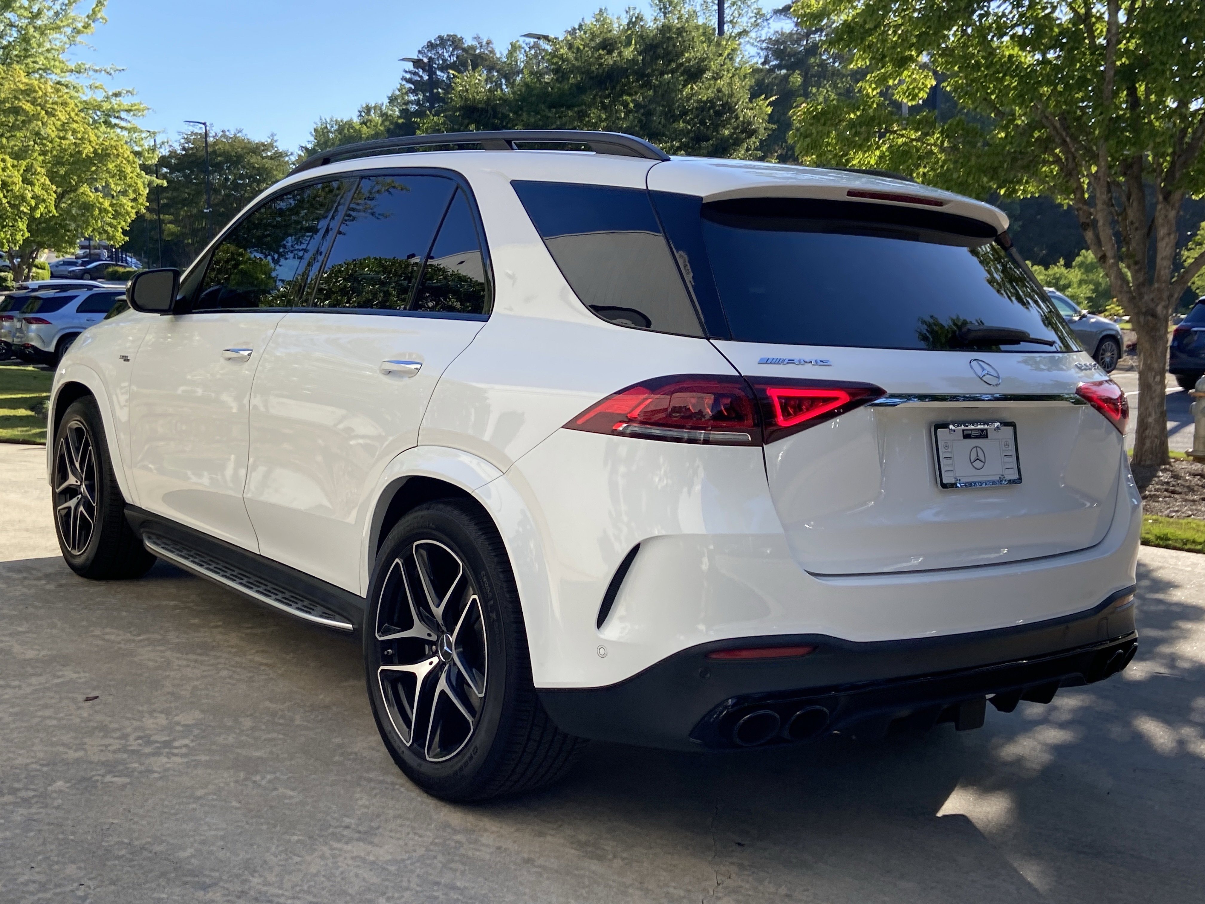 Certified Used 2021 Polar White Mercedes-Benz AMG® GLE 53 4MATIC® SUV image 14