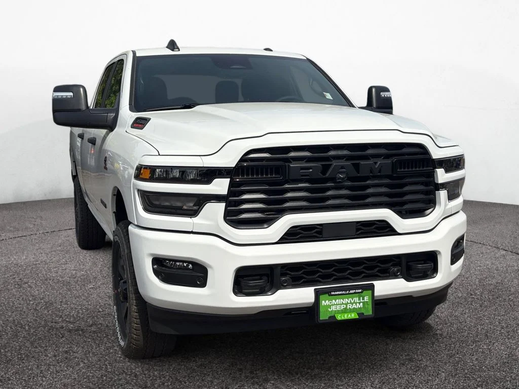 New 2026 Bright White Clear-Coat Exterior Paint RAM Big Horn image 7