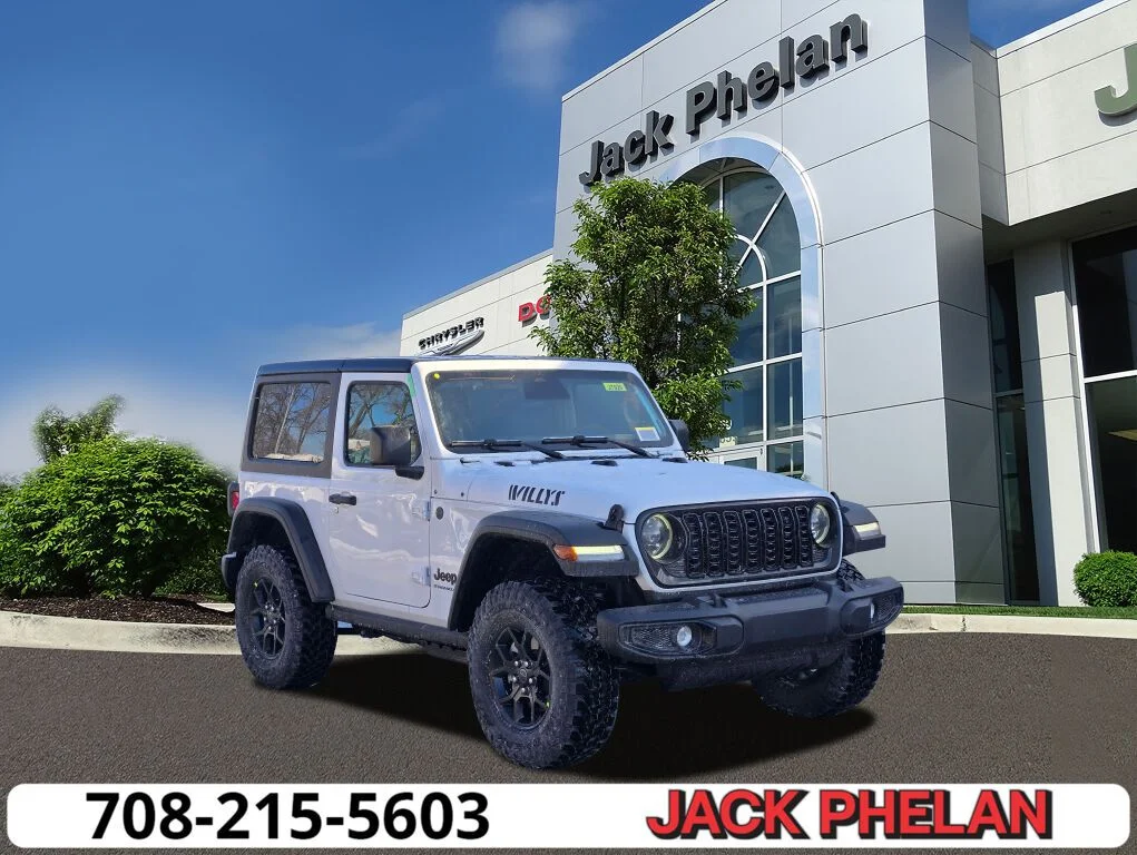 New 2026 Bright White Clear-Coat Exterior Paint Jeep Willys image 1