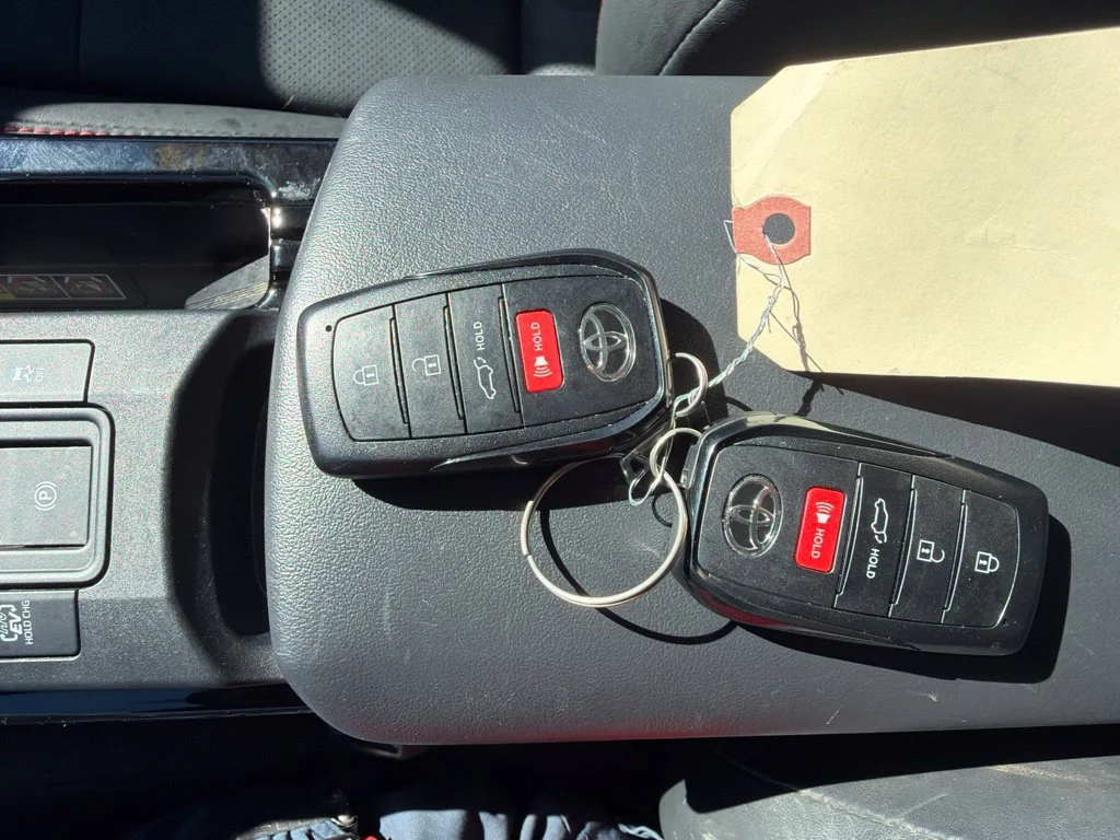 Used 2025 Reservoir Blue Toyota XSE Premium image 2