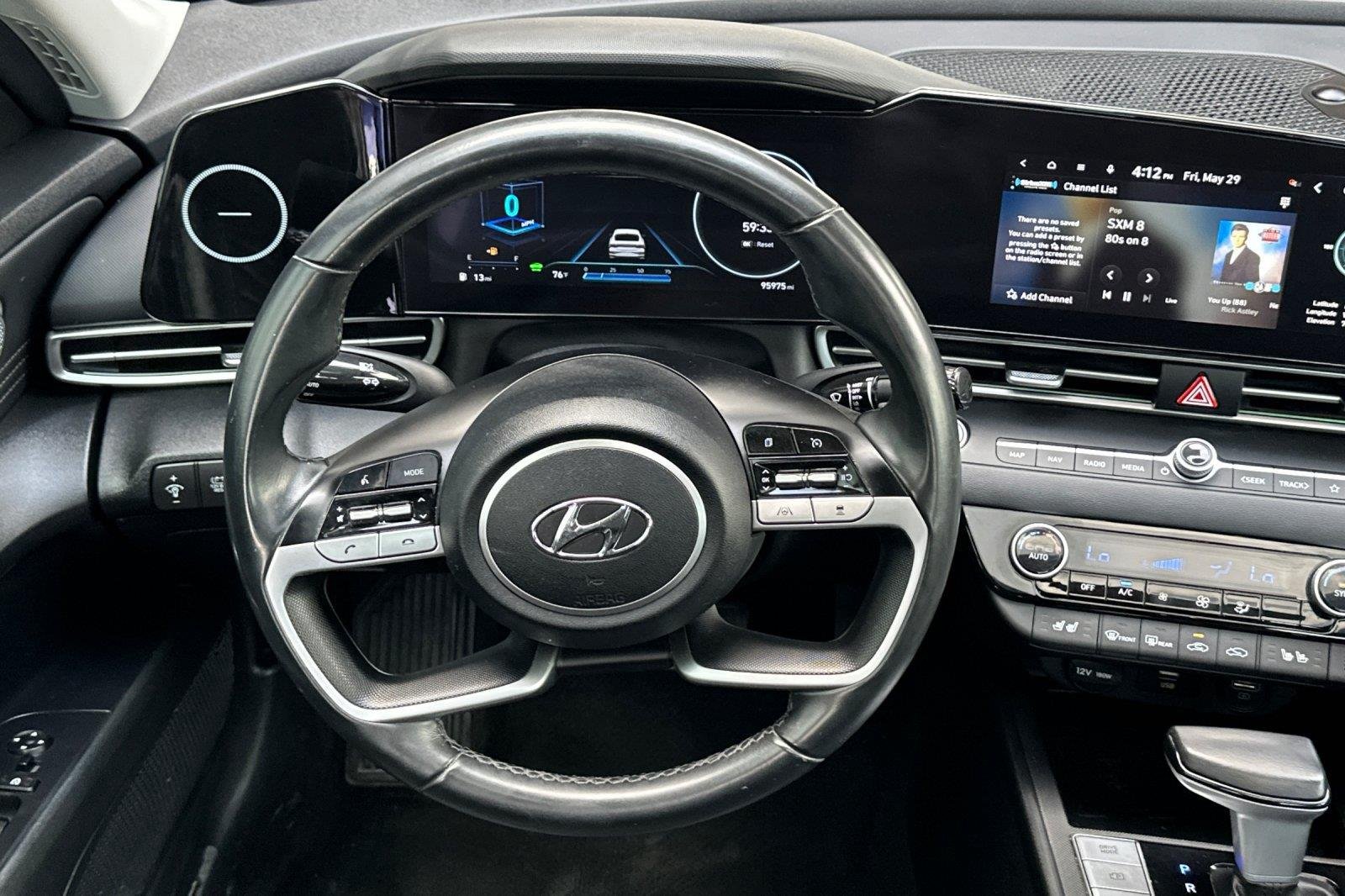 Used 2023 Intense Blue Hyundai Limited image 13