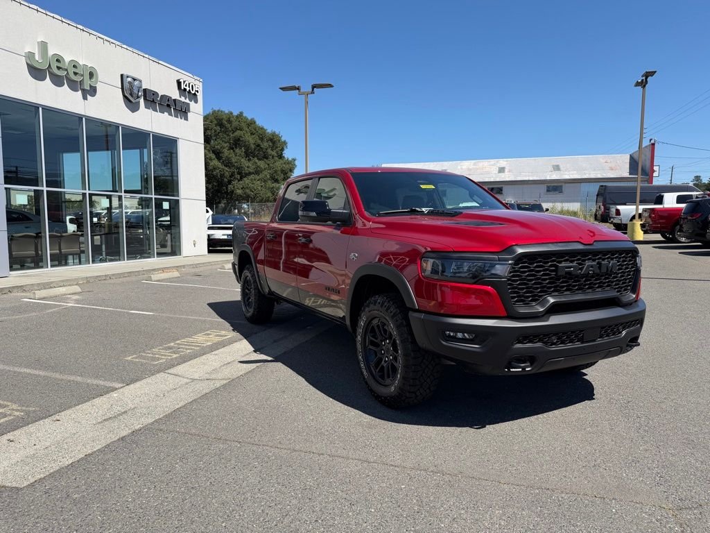 New 2026 Molten Red Pearl-Coat Exterior Paint RAM Rebel image 7