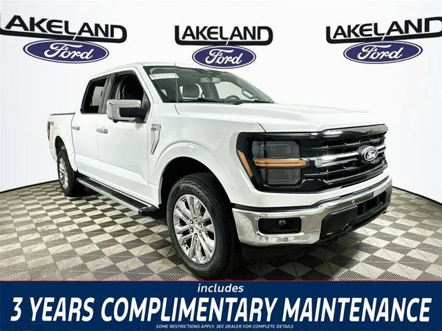 New 2026 White Ford XLT image 1