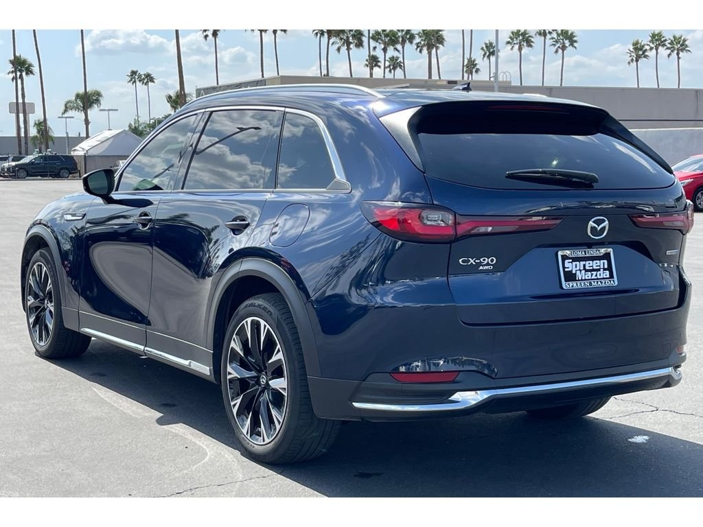 Used 2024 Deep Crystal Blue Mica Mazda Premium Plus image 4