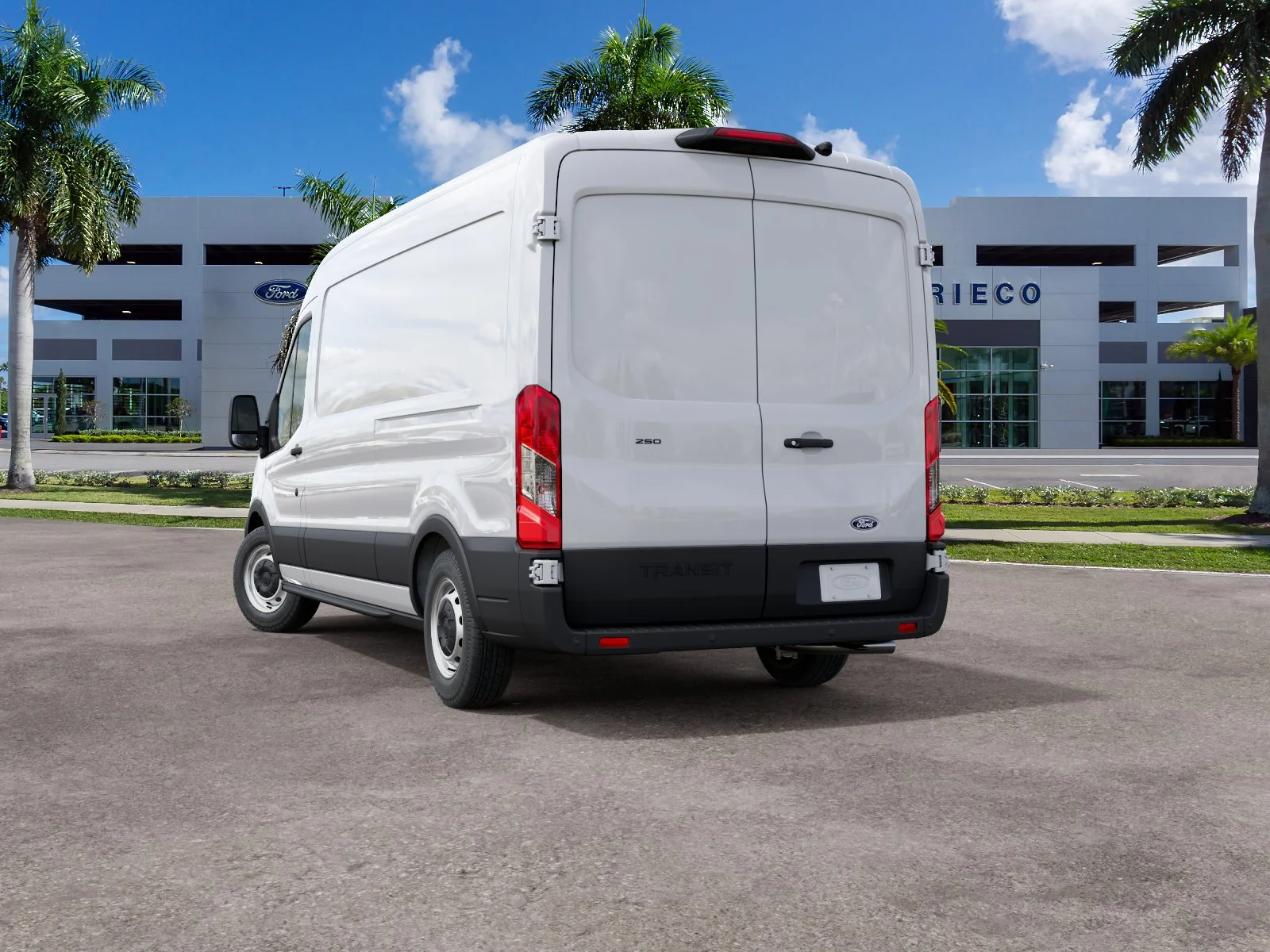 New 2027 Oxford White Ford Cargo Van image 8