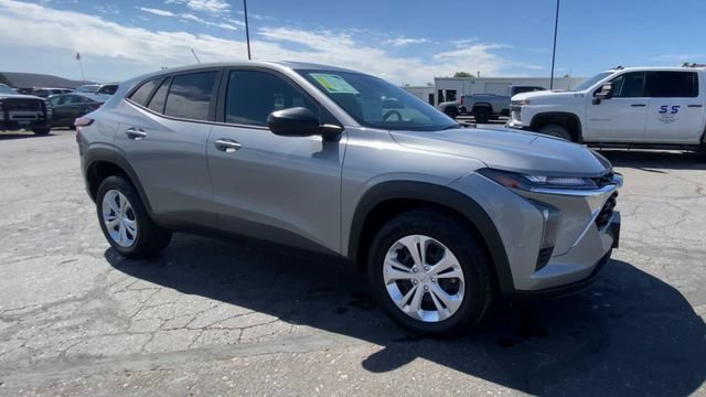 Used 2024 Sterling Gray Metallic Chevrolet LS image 2