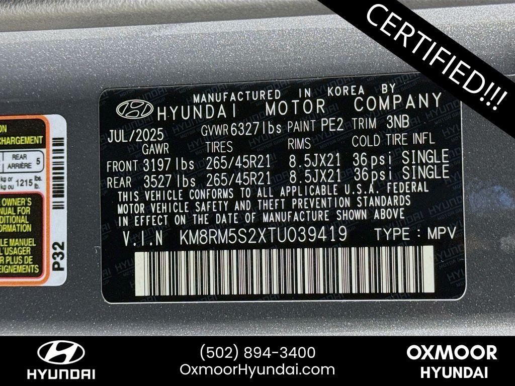 2026 Hyundai Palisade Calligraphy - Photo 35