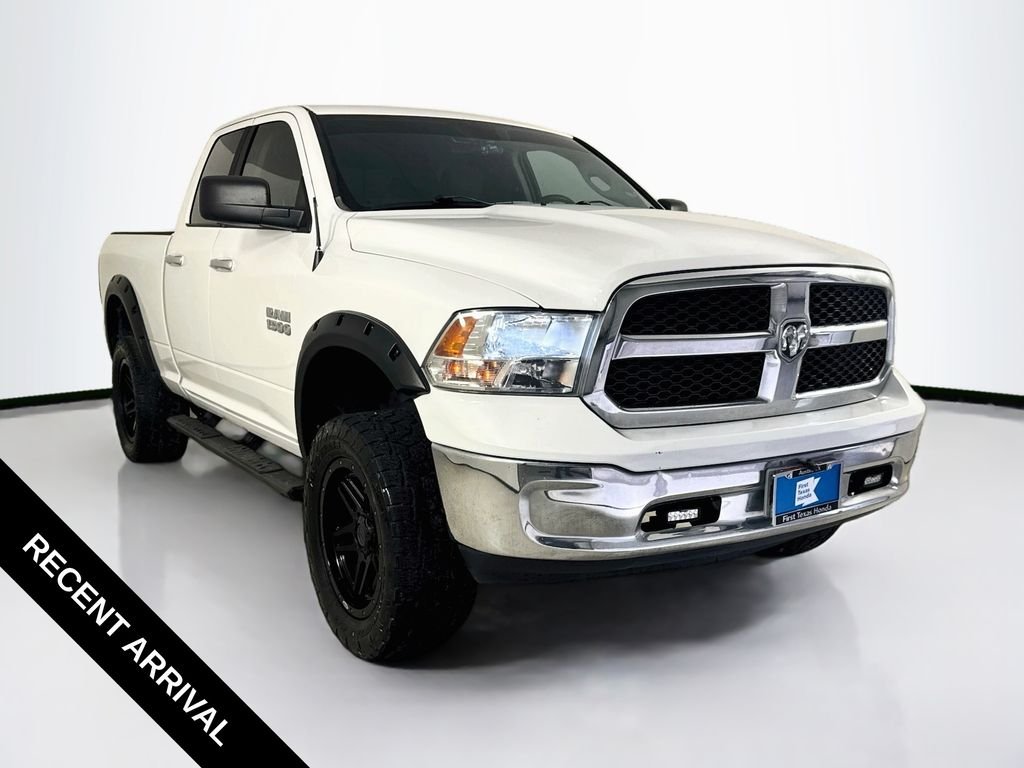 Used 2018 Bright White Clearcoat Ram SLT image 1
