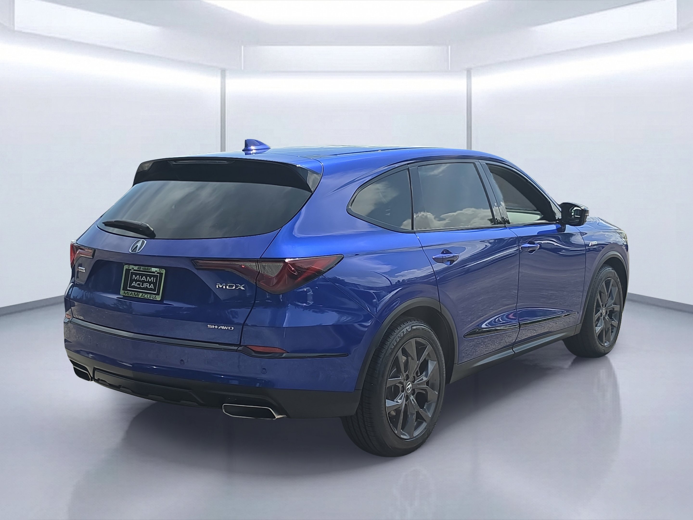 Used 2024 Blue Acura A-Spec SH-AWD image 6