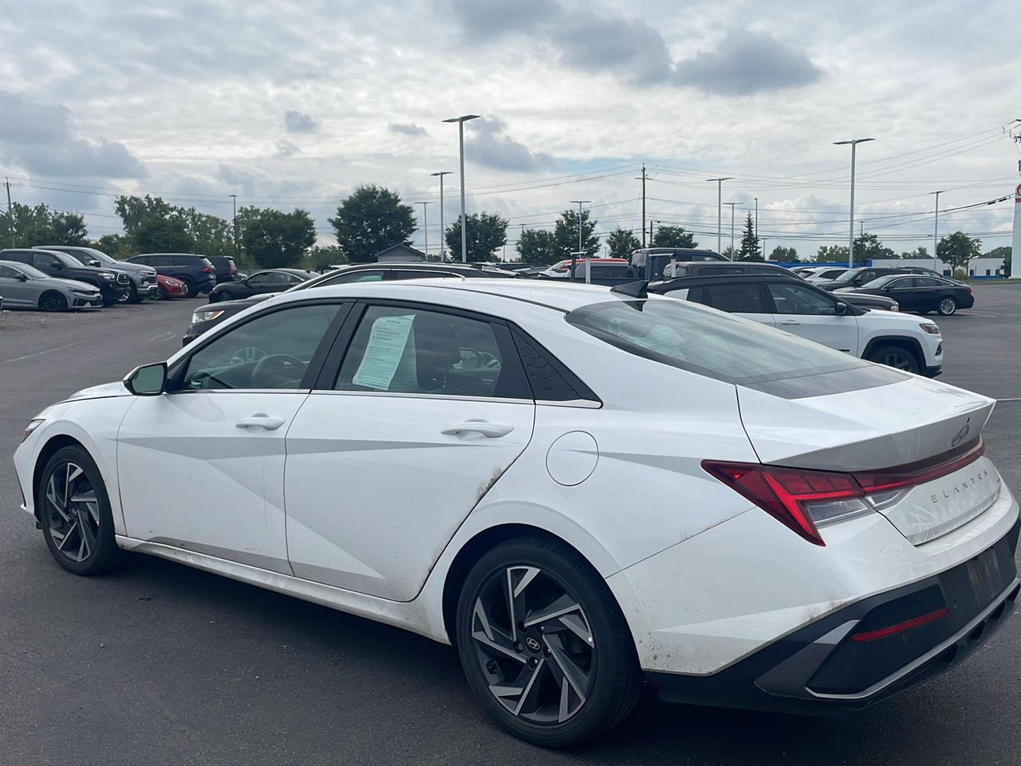 Used 2024 Serenity White Hyundai Limited image 12