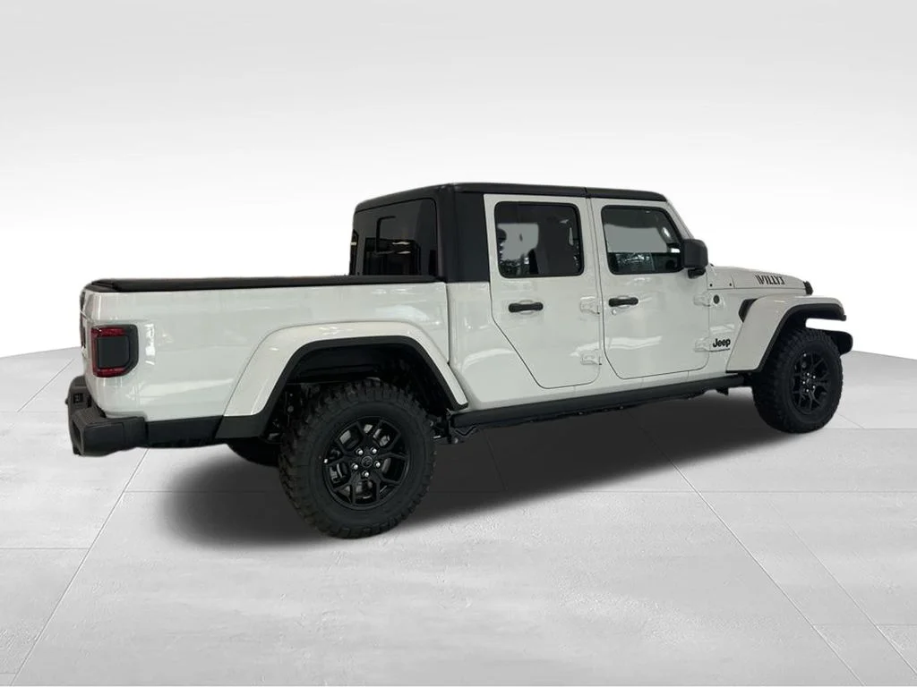 New 2025 Bright White Clear-Coat Exterior Paint Jeep Willys image 4