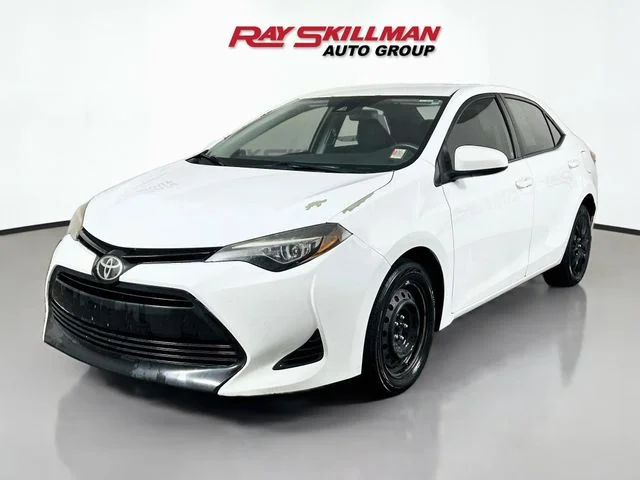 Used 2017 White Toyota LE image 3