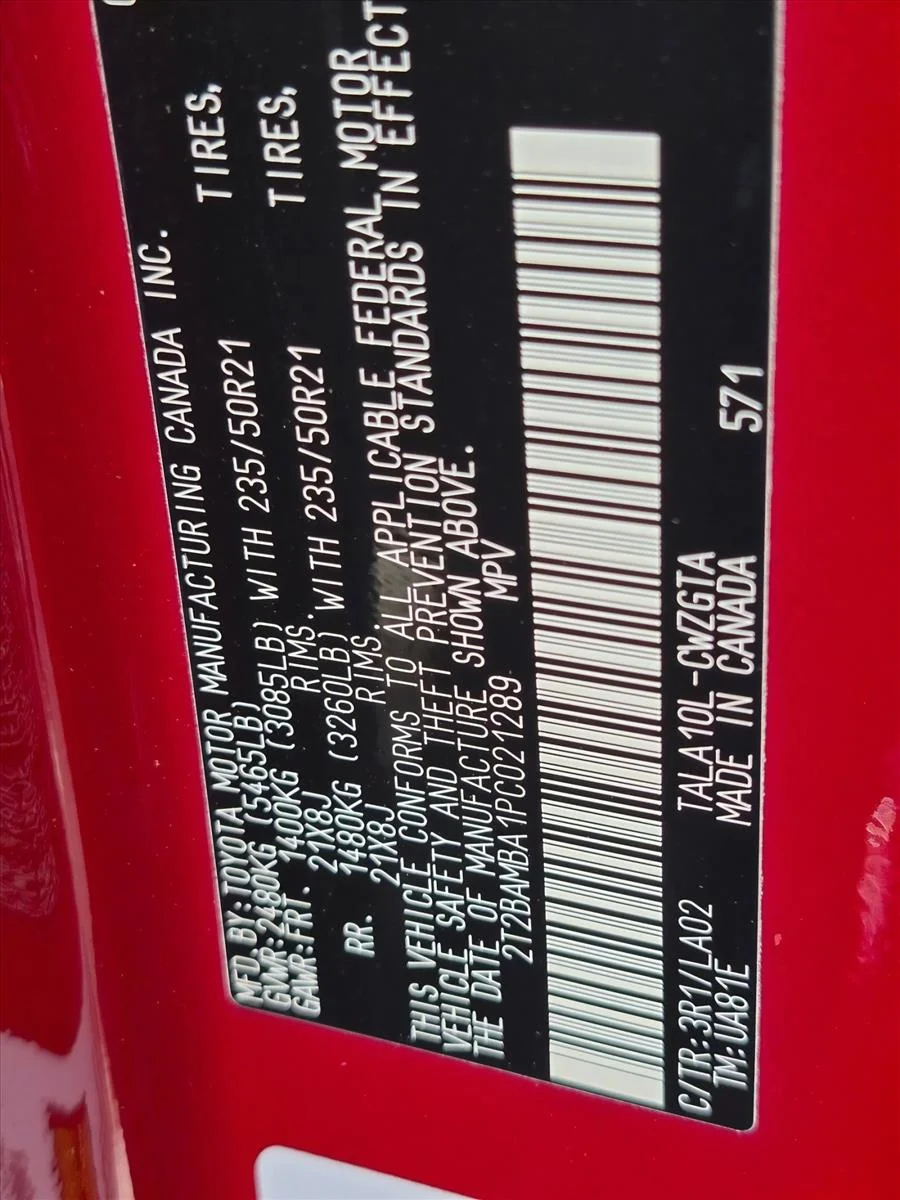 Certified Used 2023 Matador Red Mica Lexus LUXURY FWD image 24