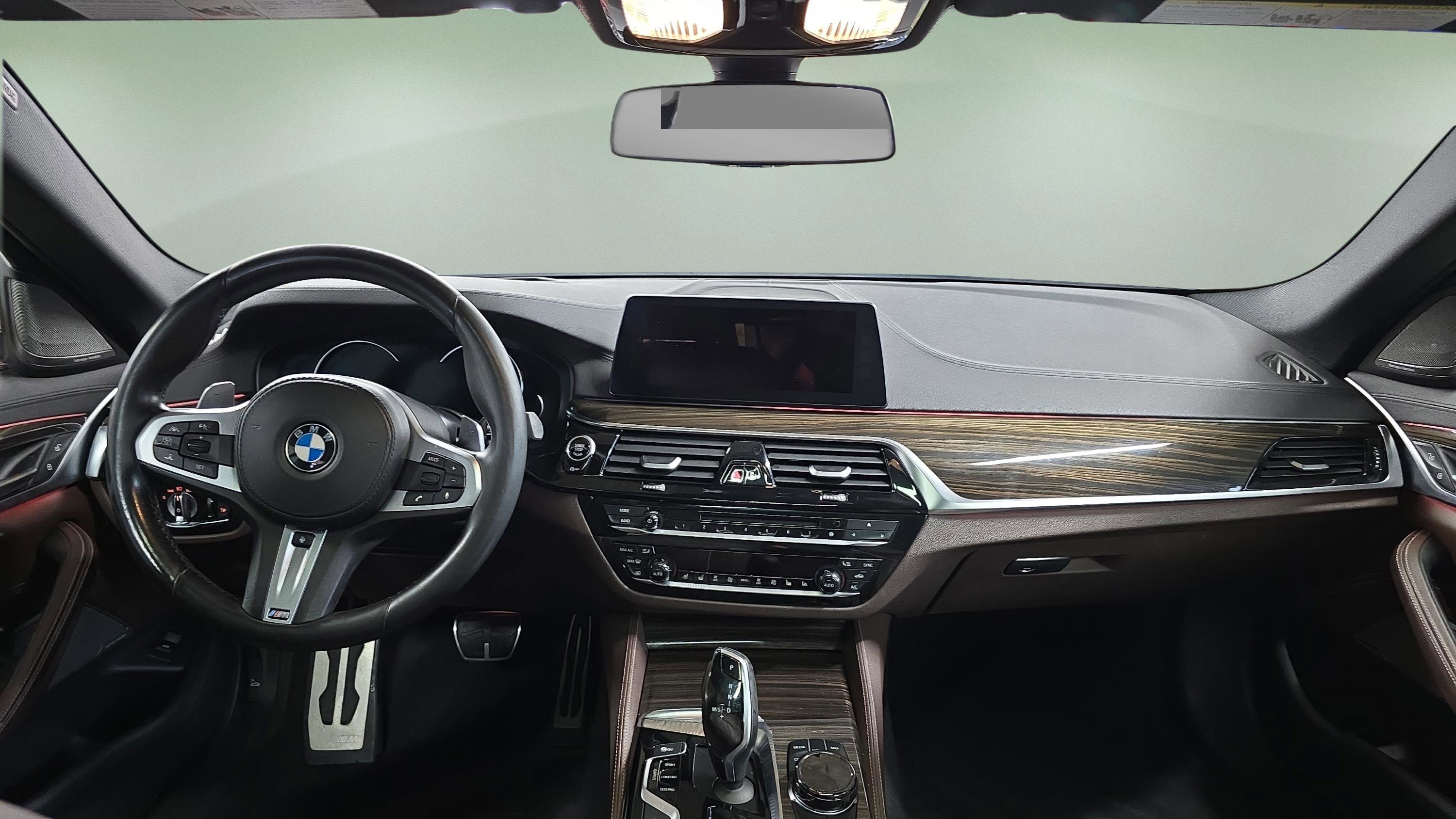 Used 2018 Blue BMW M550i xDrive image 12