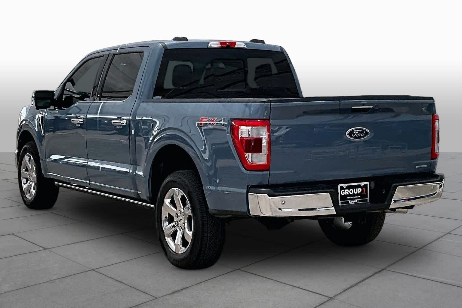 Used 2023 Azure Gray Metallic Tri-Coat Ford LARIAT image 12