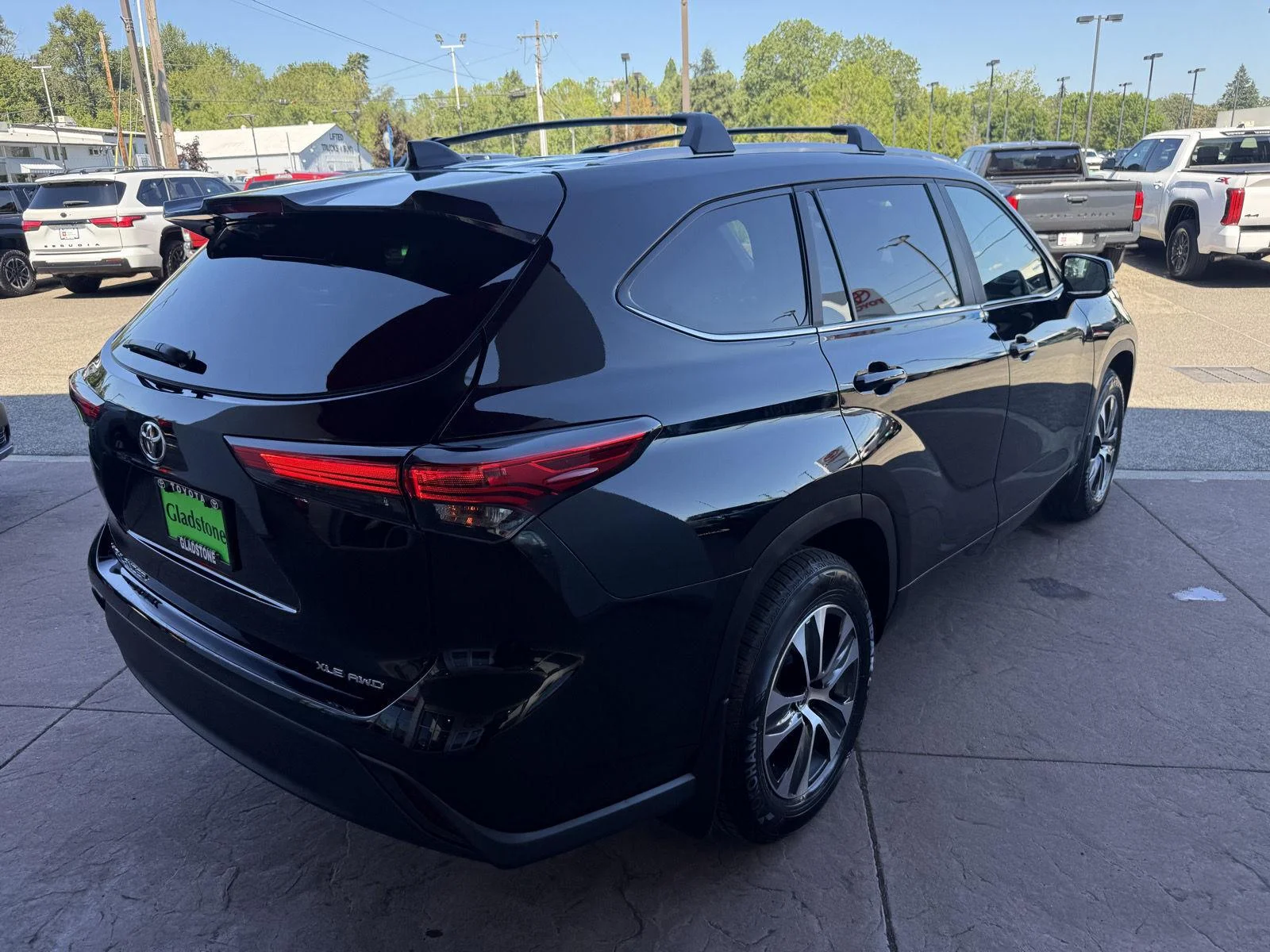 Used 2023 Midnight Black Metallic Toyota XLE image 6
