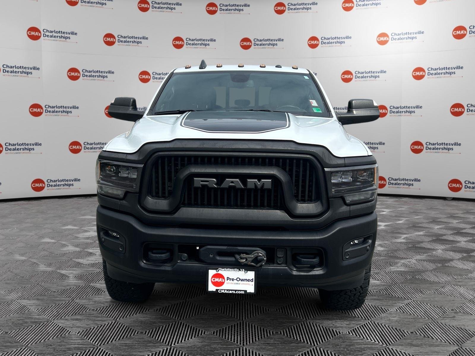 Used 2022 Bright White Clearcoat Ram Power Wagon image 8