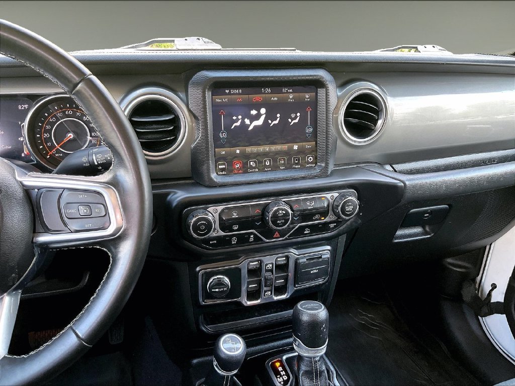 Used 2022 Bright White Clearcoat Jeep Overland image 18