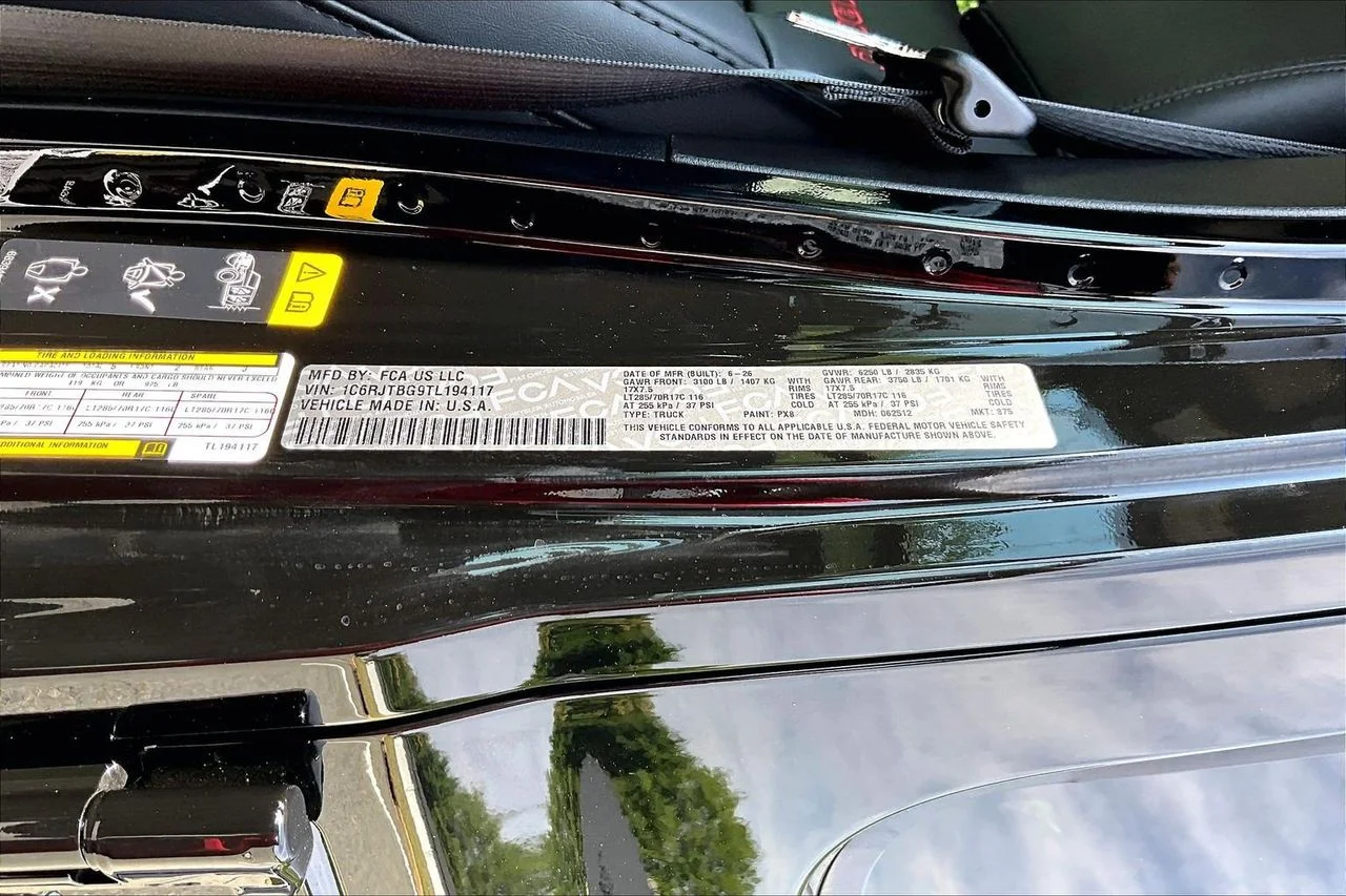 New 2026 Black Clearcoat Jeep Rubicon X image 34
