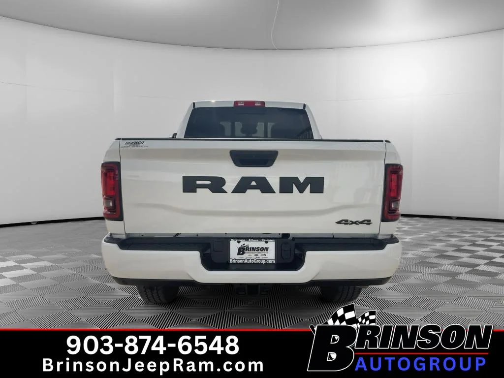 New 2026 Bright White Clearcoat Ram Black Express image 4