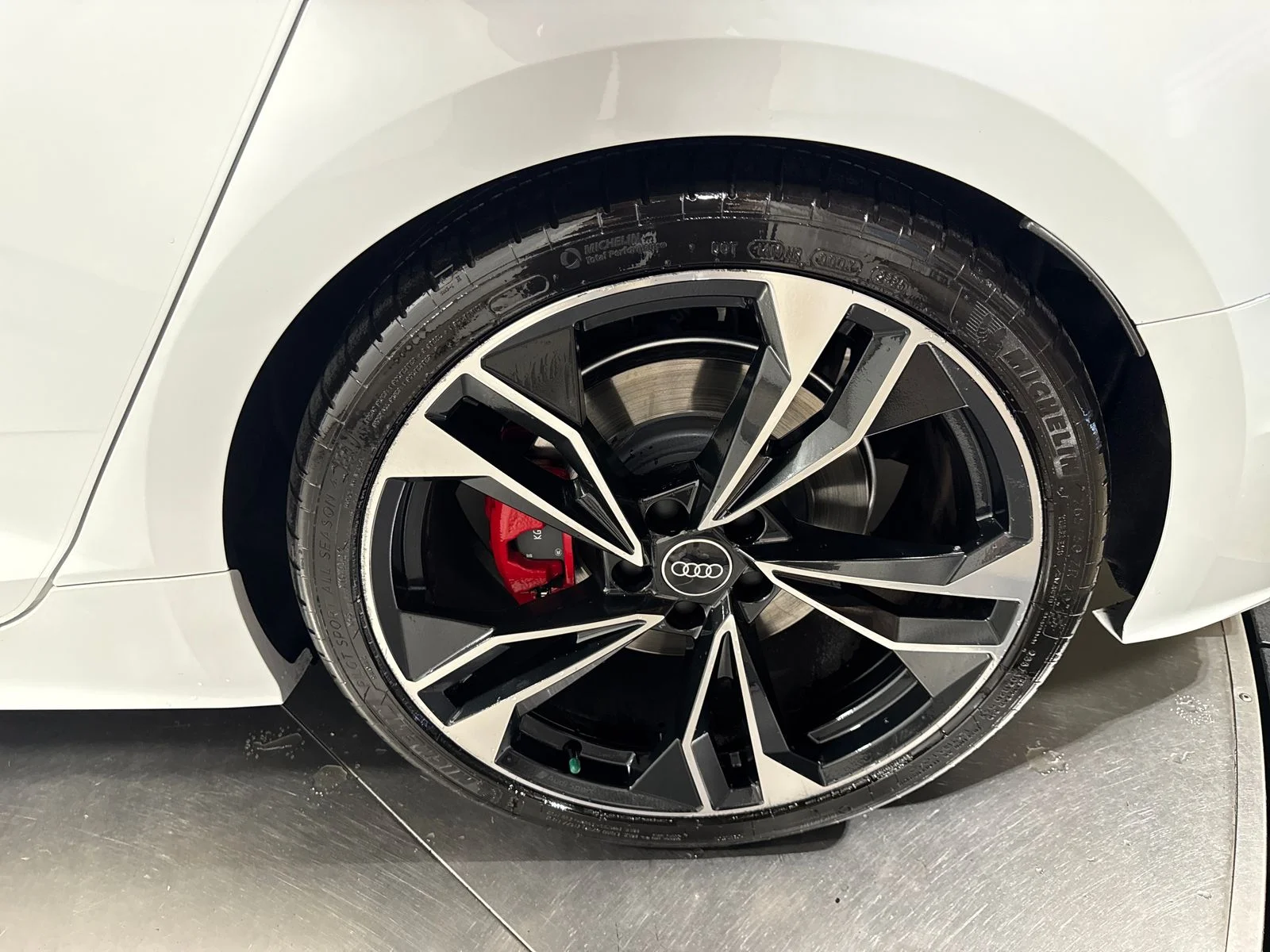 Used 2023 Glacier White Metallic Audi quattro image 12