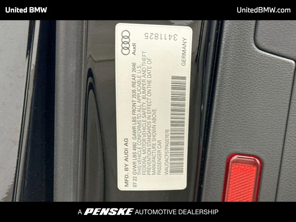 Used 2023 Black Metallic Audi 45 S line Premium image 14