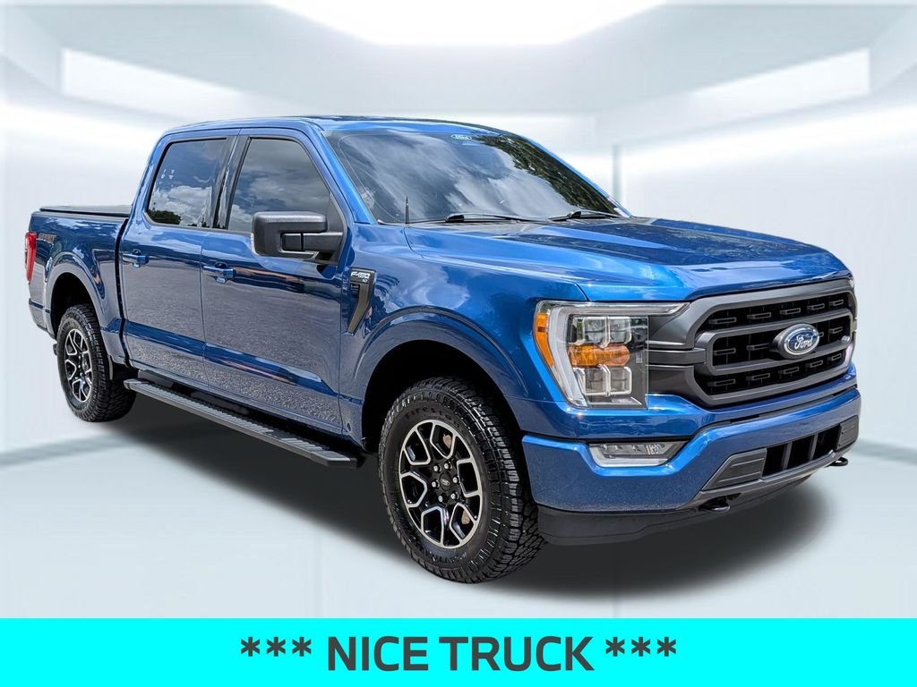 Used 2022 Blue Ford XLT image 9