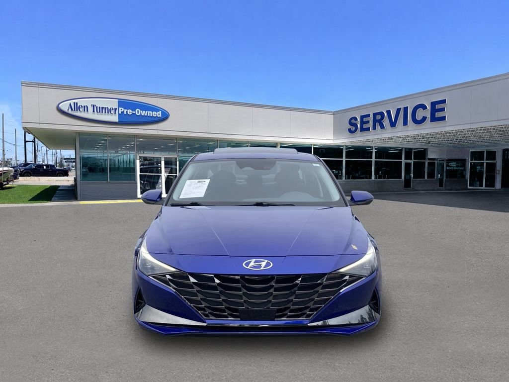 Used 2023 Intense Blue Hyundai Limited image 3