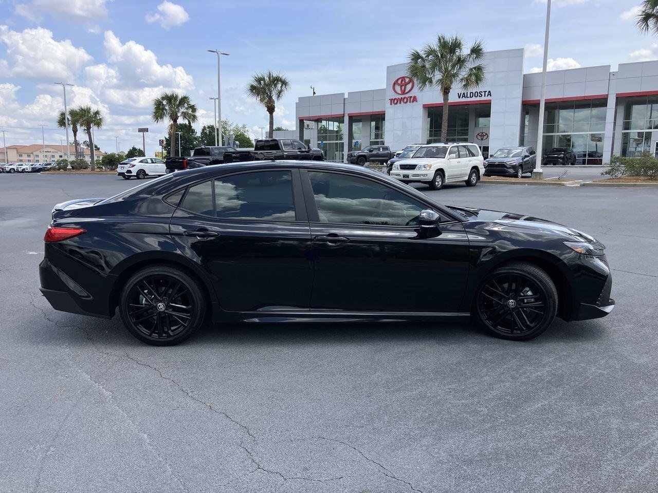 Used 2025 Black (Midnight Black Metallic) Toyota SE image 6