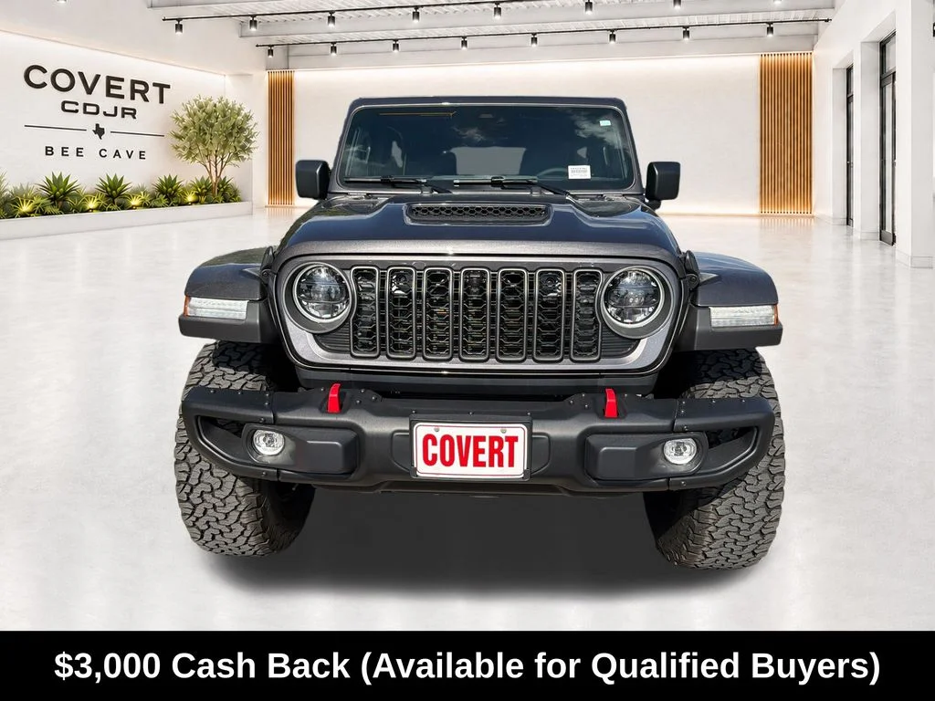 New 2026 Granite Crystal Metallic Clearcoat Jeep Rubicon X image 3