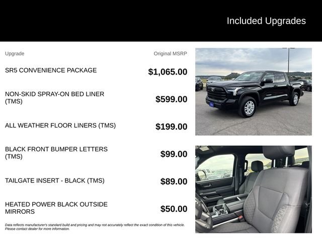 Certified Used 2026 Midnight Black Metallic Toyota SR5 image 5