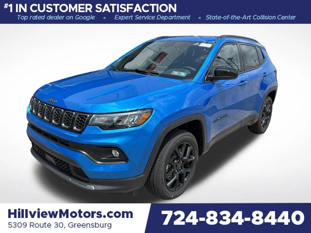 New 2026 Hydro Blue Pearlcoat Jeep Latitude image 1