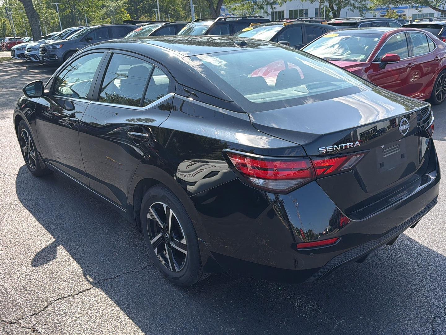 Used 2024 Super Black Nissan SV image 7