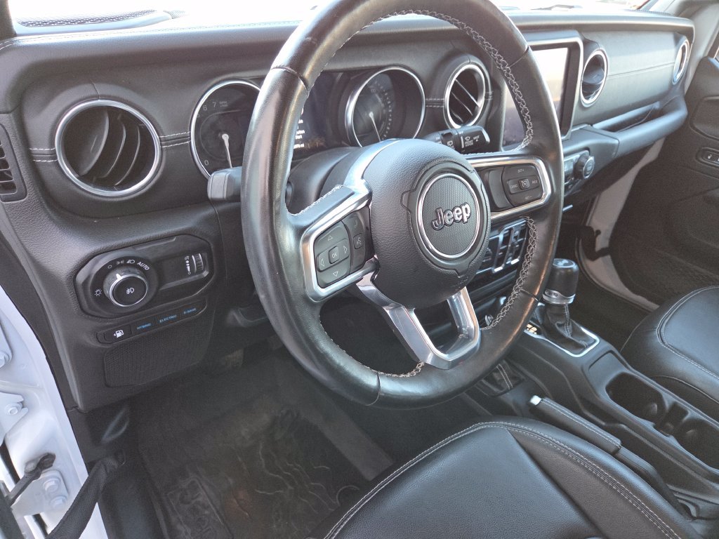 Used 2023 White Jeep Sahara 4xe image 18