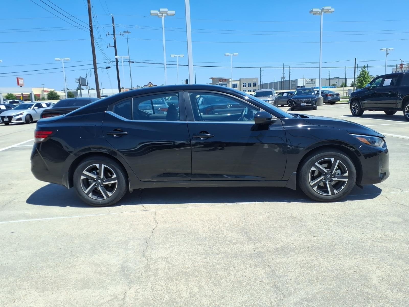 2025 Nissan Sentra SV Black at Robbins Nissan