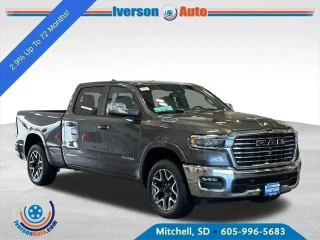 New 2026 Granite Crystal Metallic Clear-Coat Exterior Paint RAM LARAMIE image 1