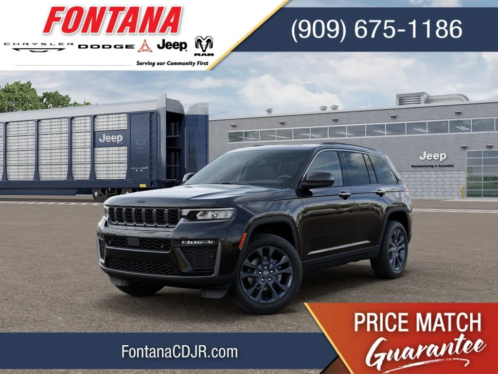 New 2026 Diamond Black Crystal Pearl-Coat Exterior Paint Jeep 85th Anniversary Edition image 1
