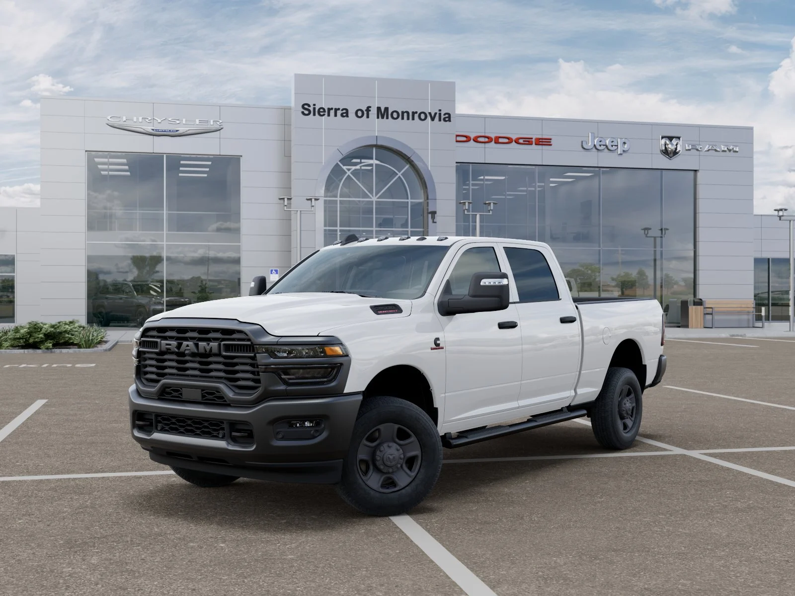New 2027 Bright White Clear-Coat Exterior Paint RAM Tradesman image 27