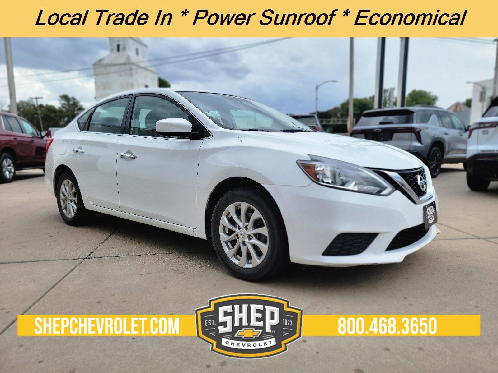 Used 2017 Aspen White Nissan SV image 1