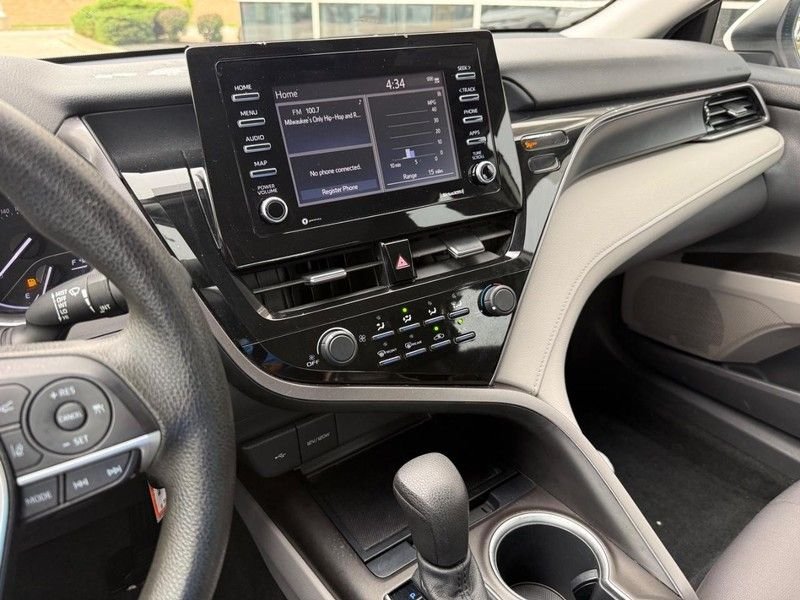 Used 2021 Super White Toyota LE image 25